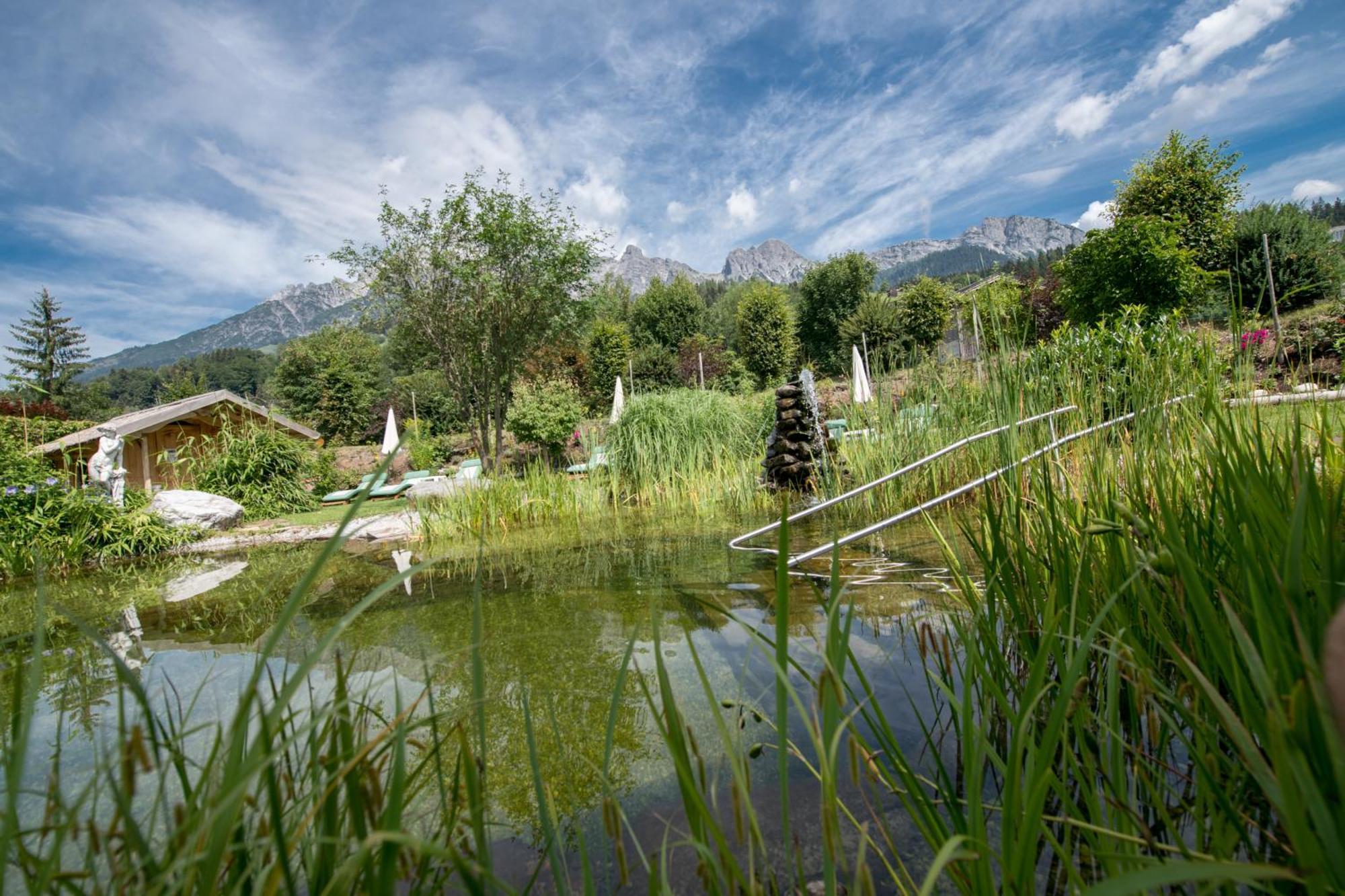 Gourmet-Hotel Gruenwald Leogang Kültér fotó