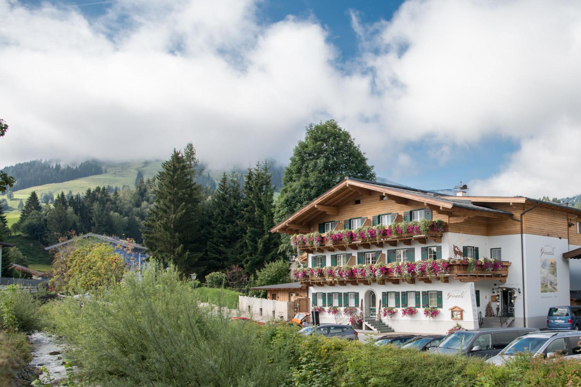 Gourmet-Hotel Gruenwald Leogang Kültér fotó